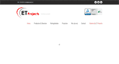Desktop Screenshot of etprojects.nl